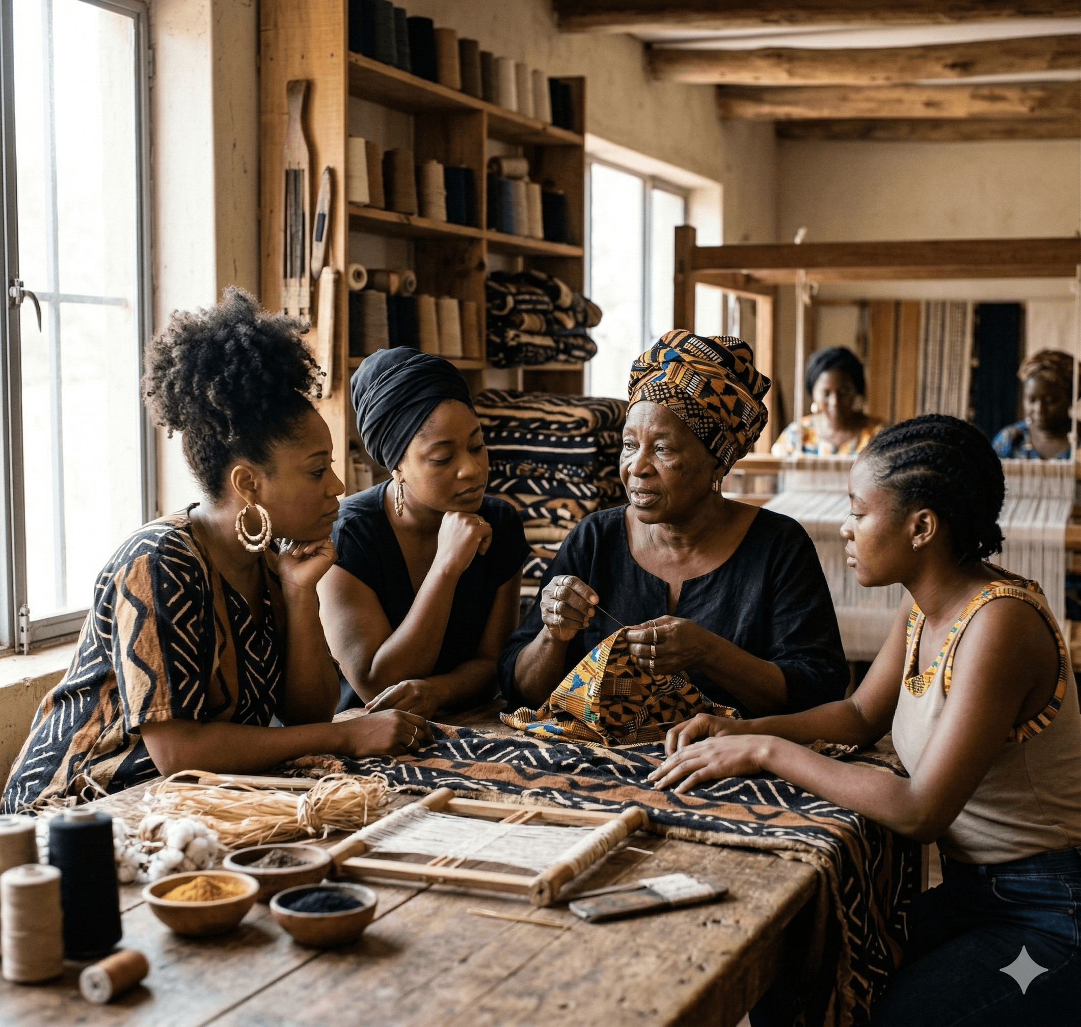 Echarpe capuche Njinga